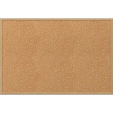 Panda 90X120 Eko Ahşap Çerçeve Mantar Pano Kullanım İçin Pratik ve Estetik Çözüm