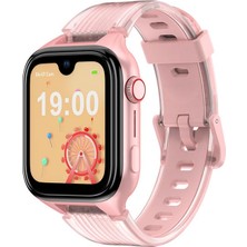 1001 Kidi Pro Amoled Ekranlı Gps 4g Sim Kartlı Akıllı Çocuk Saati, 2KSW03 (Balerin Pembesi)