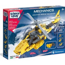 Clementoni Mekanik Laboratuvarı Kurtarma Helikopteri CLE-75063TR
