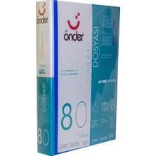 Önder Sunum Dosyası Pp 80 Li Ön Cepli Mavi 1280-1