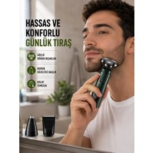 Kablosuz Şarjlı Çok Amaçlı Tıraş Makinesi Midastech