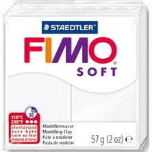Staedtler Modelleme Kili Fımo Soft Beyaz 8020-0 07