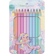 Faber Boya Kalemi Sparkle Jumbo 10 Lu 5171210910000