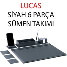 Gıpta Sümen Takımı Lucas 6 Parça Siyah 4-8127000-2071