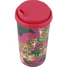 Herevin Desenli Kahve Bardağı-Leopar 470 cc 161920-014