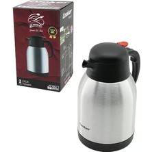 Piknik Termosu - 2 Litre - 304 Çelik - Çift Contalı Kapak Midastech