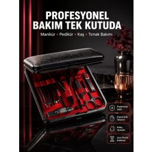 Siyah Kaymaz Teknolojili El ve Ayak Bakım Seti Yeni Nesil Midastech
