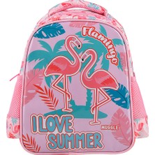 Muggle Anaokul Çantası Flamingo Rose MU-7235