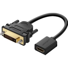 1001 DVI 24+1 To HDMI Dönüştürücü Görüntü Aktarma Kablosu