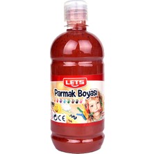 Lets Parmak Boyası 500 ml Kahverengi L-5008