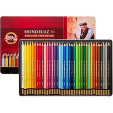 Koh-I Noor Set Of Aquarell Coloured Pencils 3725 36