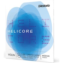 1001 HE310-5-4/4M Helicore Violine Saitensatz Mehrfach Gedrillter Stahlkern 4/4 Medium