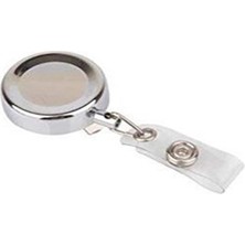 3A Yoyo Klipsli Metal Kaplama Yuvarlak Krom 1449