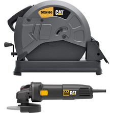 1001 DX5180SET 2400WATT 355MM Profesyonel Profil Kesme + DX3090 720WATT 125MM Profesyonel Avuç Taşlama