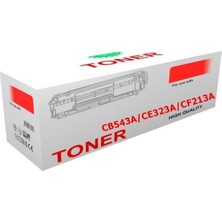 1001 Hp Uyumlu CB543A/CE323A/CF213A Çipli Kırmızı Muadil Toner