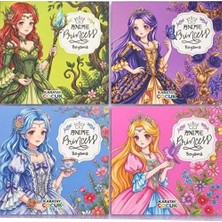 4e Anime Princess Boyama - 4 Çeşit