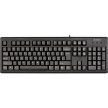 A4Tech A4 Tech KM-720 Multımedya Q Klavye USB Siyah