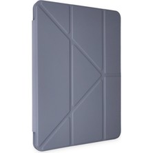 Bezos Galaxy P610 Tab S6 Lite 10.4 Kılıf Kalemlikli Mars Tablet Kılıfı - Lavender