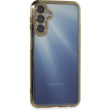 Aconcept Newface  Galaxy A25 5g Kılıf Razer Lensli Silikon - Gold