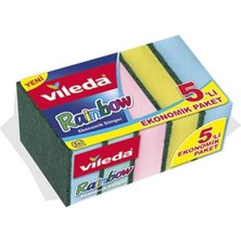 Bezos Rainbow Sünger 5li
