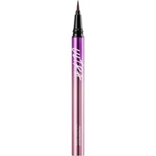 1001 Su, Ter ve Yağa Dayanıklı, 48 Saate Kadar Kalıcı Ultra Powerproof Thin Pen Liner (Dark Brown)