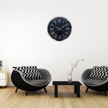 ForWhat Büro Ev Ofis Hediyesi Için 52CM Krom Royal Heritage 52 x 52 cm Duvar