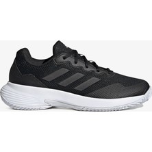 adidas Gamecourt 2.0 Kadın Siyah Tenis Ayakkabısı.-