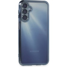 Fırsatkolik Mey Ithalat®  Samsung Galaxy A25 5g Kılıf  Lensli Silikon - Açık Mavi