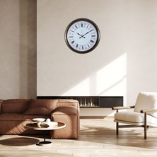 ForWhat Büro Ev Ofis Hediyesi Için 52CM Bronze Mandala Desen Duvar Saati