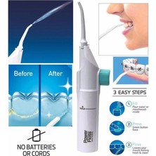 Techora Sale Portatif Tasarım Power Floss Mekanik Diş ve Ağız Temizleme Aleti