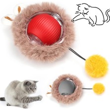 Techora Sale Tüylü Şarjlı Kedi Oyuncağı