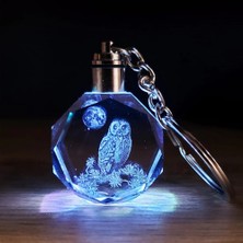 Techora Sale Baykuş Tasarımlı Işıklı Anahtarlık
