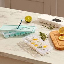 Techora Sale Plastik Buz Kalıbı - Küp Şekilli - Kapaklı