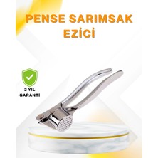 Techora Sale Metal Sarımsak Ezici Ergonomik Tutma ve Güçlü Presleme