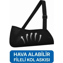 Techora Sale Fileli Hava Alan Ortopedik Kol Askısı Ayarlanabilir Kol Sabitleyici Destek Aparatı