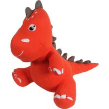 Techora Sale Dino Peluş Oyuncak Turuncu 40 cm
