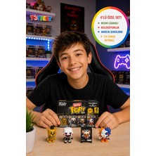 Toyfest Funko Bitty Pop Five Nights At Freddy's 4'lü Mini Figür Seti Withered Freddy Marionette 2.3 cm