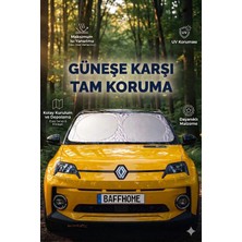 Techora Sale Premium Büyük Boy Katlanır Oto Ön Cam Güneşliği Isı Yansıtıcı Uv Otomobil Aksesuarı