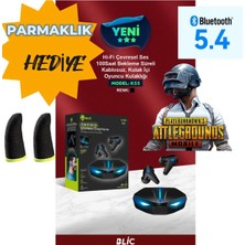 Techora Sale Oyuncu Kulaklık - Renk: Siyah, Mikrofon, Kullanım Tipi: Kulak Içi, Özellik: Kablosuz