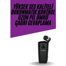 Techora Sale Yaka Kulaklığı Andorid Tüm Cep Telefonlarına Uyumlu Mikrofonlu Titreşimli Makaralı