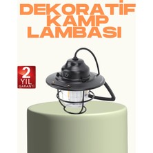 Techora Sale Hafif ve Taşınabilir Retro Tasarım Kamp Lambası