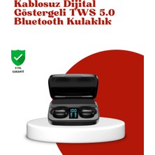 Techora Sale Dokunmatik Kontrollü Abs Malzemeli Bluetooth Kulaklık + Yüksek Kapasiteli Kutu