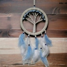 Techora Sale Rüya Kovan Hayat Ağacı Dream Catcher