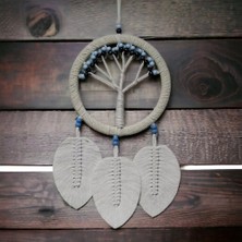Techora Sale Rüya Kovan Hayat Ağacı Dream Catcher Ekru