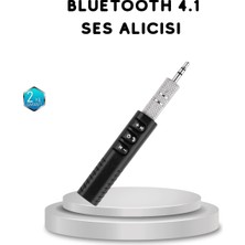 Techora Sale Mini Bluetooth Ses Alıcısı 3.5mm Girişli Kablosuz Müzik Adaptörü