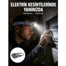 Techora Sale Şarj Edilebilir Kafa Feneri Kamp Tamir ve Outdoor Kullanımına Uygun