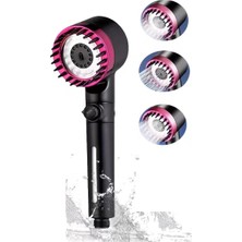 Techora Sale Pembe 3 Modlu Filtreli Duş Başlığı