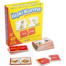 Techora Sale 1437 Dıytoy, Eğlenceli Bulmacalar - Ilişki Kurma / 2-6 Yaş