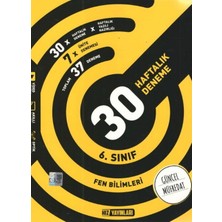 Akm Kitap 6. Sınıf Fen Bilimleri 30 Haftalık Kazanım Denemeleri Hız Yayınları