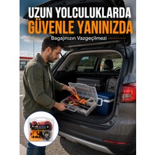 Techora Sale Profesyonel Araç Içi Acil Durum Seti 27 Parça Çok Amaçlı Oto Yardım Çantası